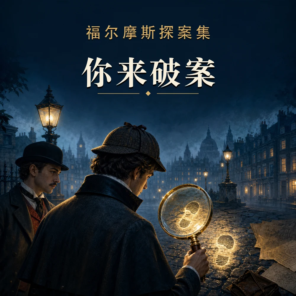 福尔摩斯探案集封面